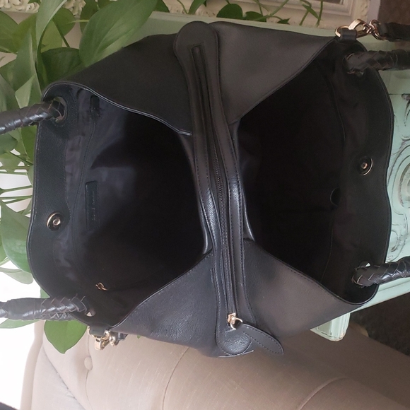 Cole Haan Black Leather Bag - Picture 3 of 8